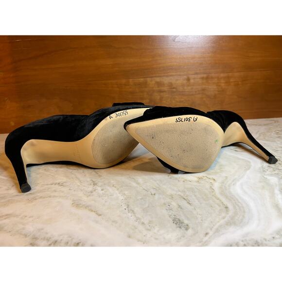 Marc Fisher Omnighta velvet bow dressy heels 8 - Picture 7 of 8
